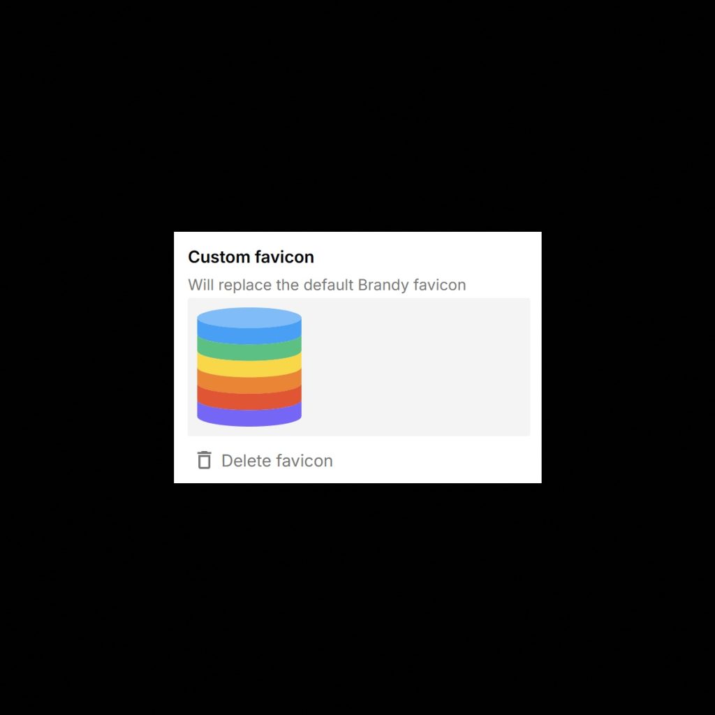 Custom Favicon for a Fully Branded Experience