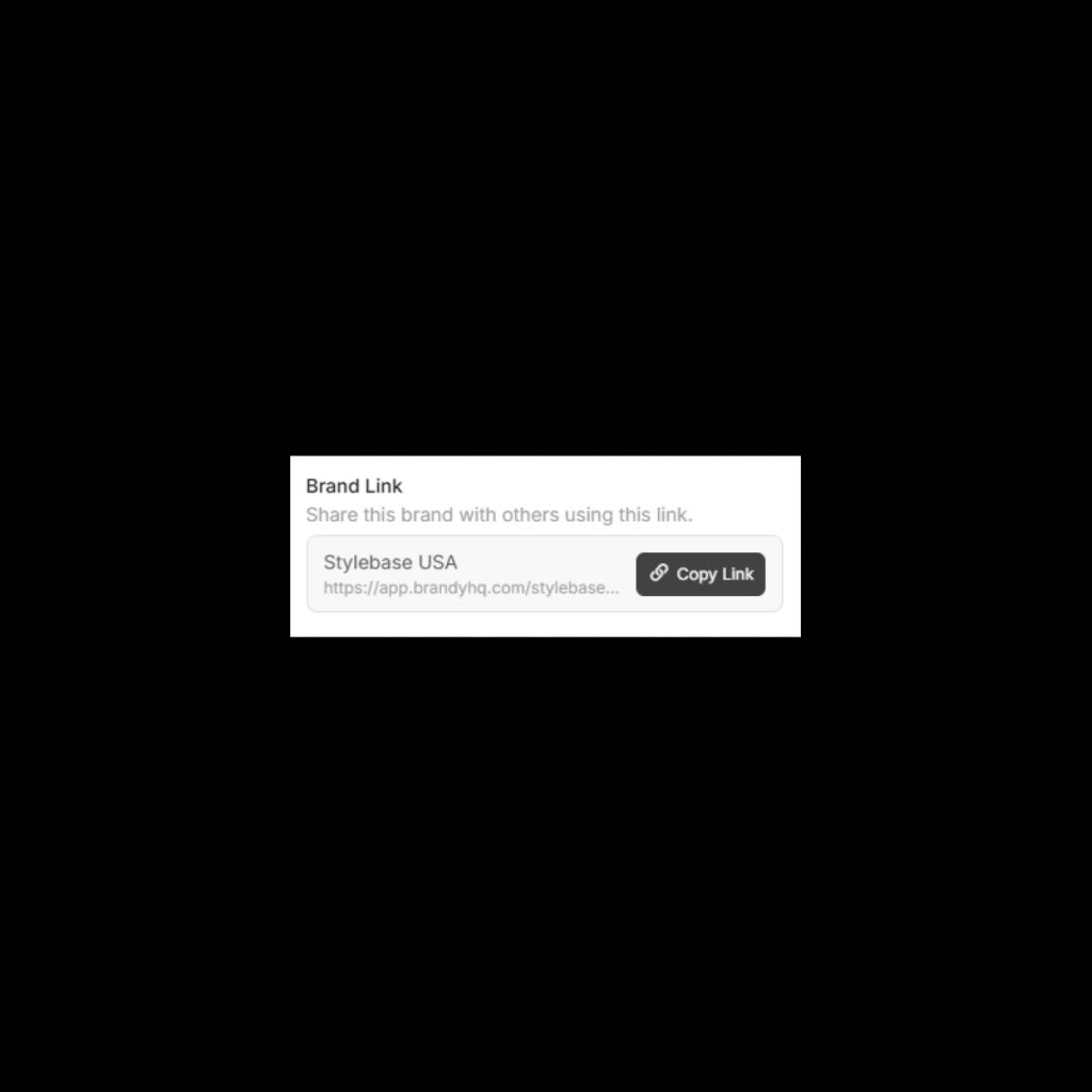 Effortless Sharing with a Shareable Brand Link