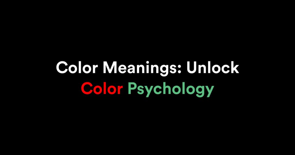 Colors Meaning