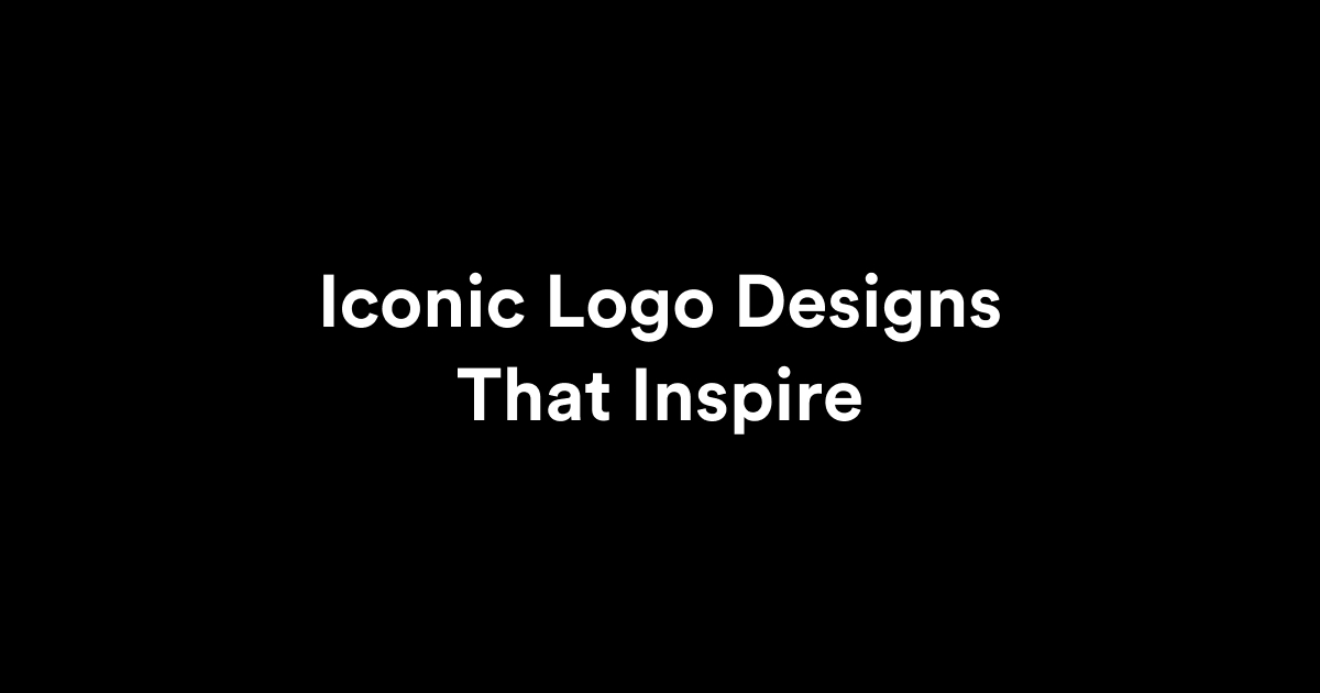 Iconic Logo Designs That Inspire