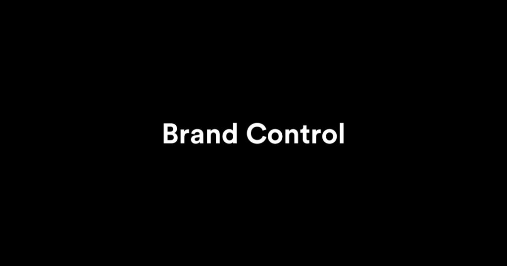 Brand Control