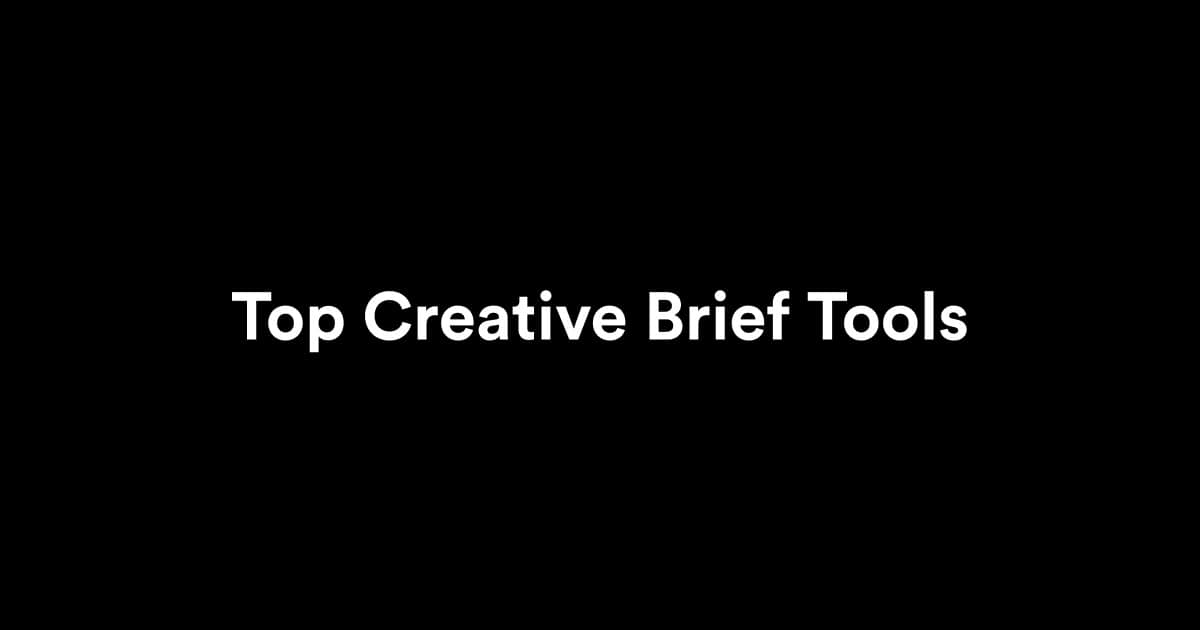 Top Creative Brief Tools for Agencies