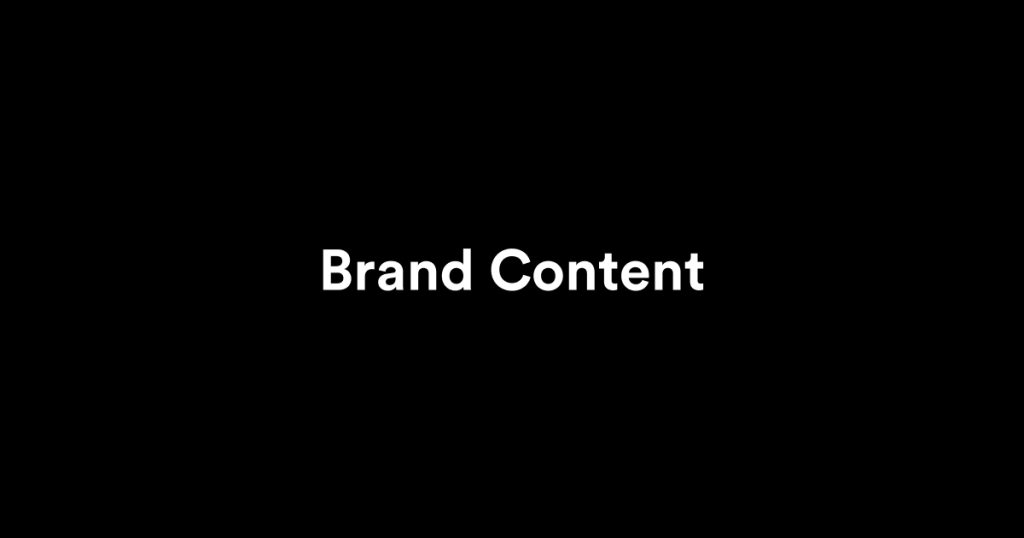 brand content